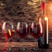 botellas vino analisis alimentos