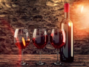 botellas vino analisis alimentos